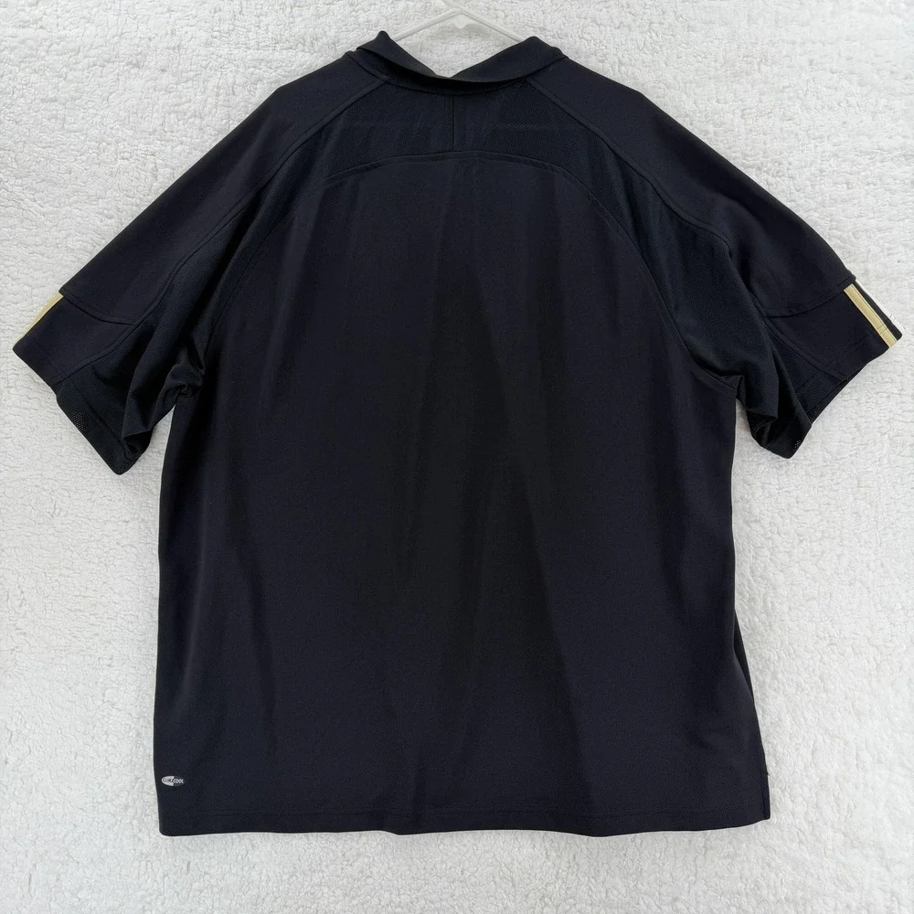Adidas Polo Shirt Mens‎ XL Blue Climalite Short Sleeve Performance Golf